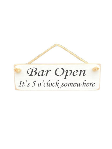Bar Open Sign