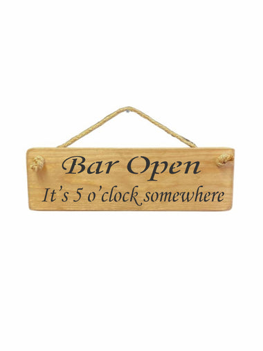 Bar Open Sign
