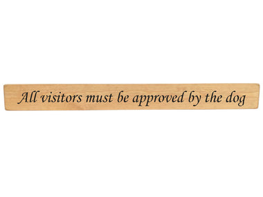 All visitors Wooden Wall Art Gift Sign