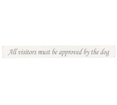 All visitors Wooden Wall Art Gift Sign