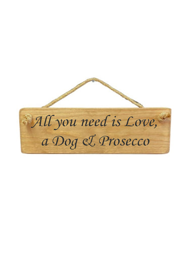 All you need is Love Wooden Hanging Wall Art Gift Sign