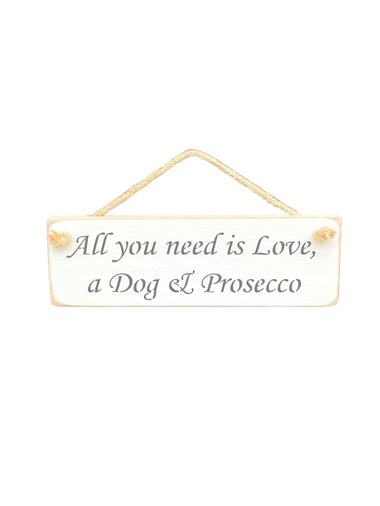 All you need is Love Wooden Hanging Wall Art Gift Sign