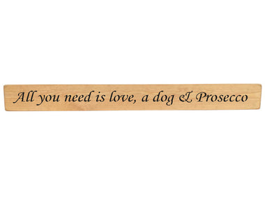 All you need is love Wooden Wall Art Gift Sign