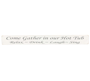 Come Gather Wooden Wall Art Gift Sign