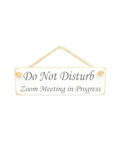 Do Not Disturb Wooden Hanging Wall Art Gift Sign