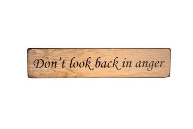 Don't look Wooden Wall Art Gift Sign