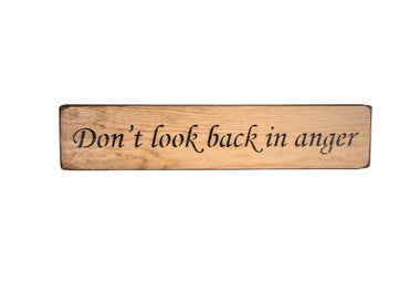 Don't look Wooden Wall Art Gift Sign