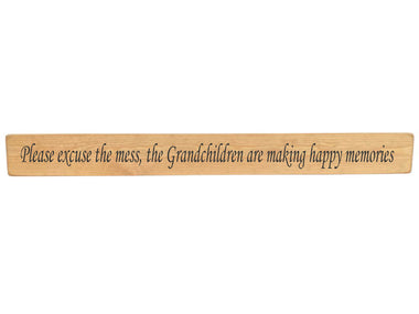 Please excuse Wooden Wall Art Gift Sign