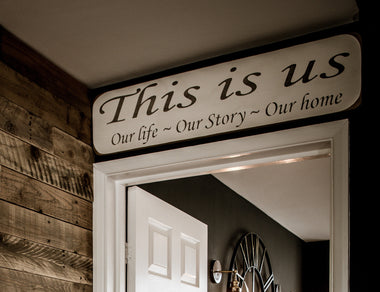 This is Wooden Wall Art Gift Sign