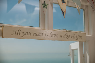 All you need is love Wooden Wall Art Gift Sign